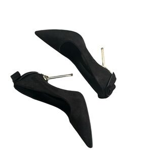 NO. 55 Shoes Elegant Black Women's Heels Size 38EU